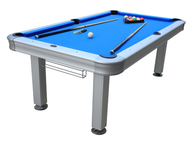 blue outdoor pool table lots
