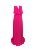 overstock hot pink maxi bcbq dress