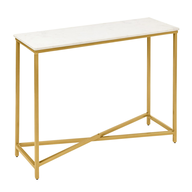 marble gold console table deals