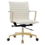 marquis leather office chair gold white suppliers