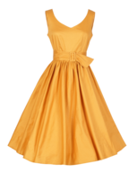 orange womens dress closeouts