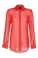 discount red blouse