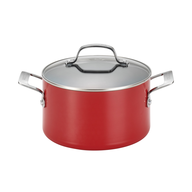 clearance red pot cookware